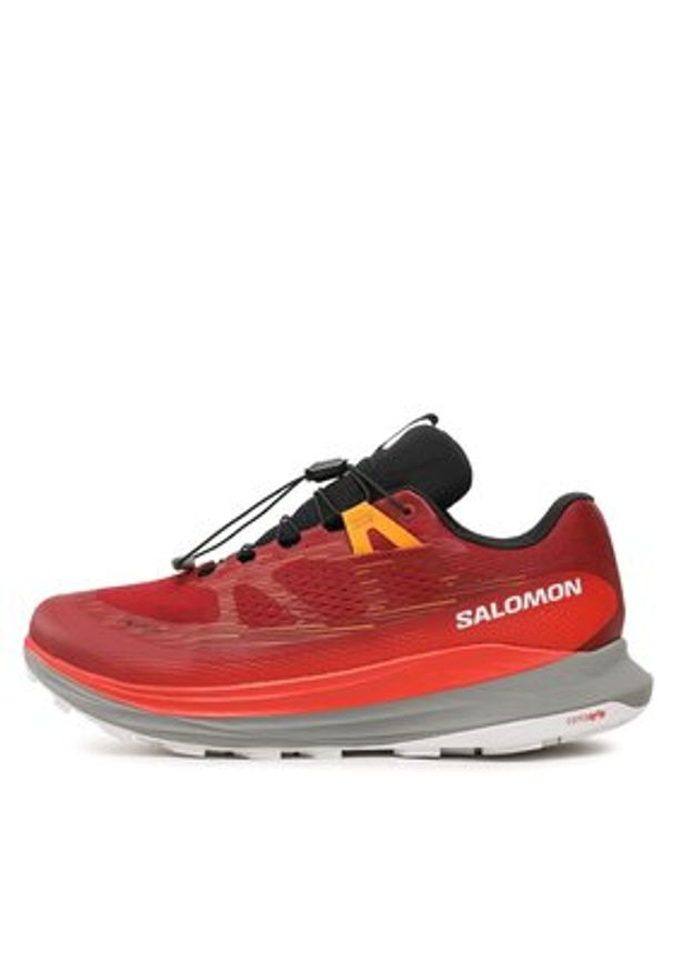 salomon - Salomon Buty do biegania Ultra Glide 2 L47216500 Czerwony. Kolor: czerwony. Materiał: materiał