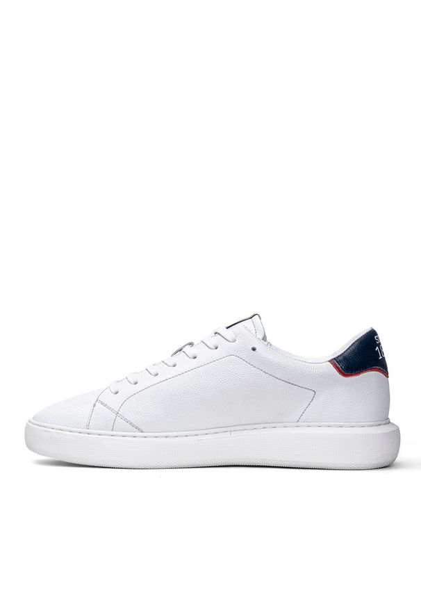 Sneakersy męskie białe U.S. Polo Assn. Cryme. Kolor: biały. Sezon: lato, jesień