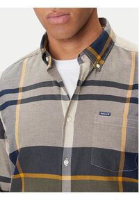 Barbour Koszula Dunoon MSH4980TN16 Zielony Regular Fit. Kolor: zielony. Materiał: bawełna