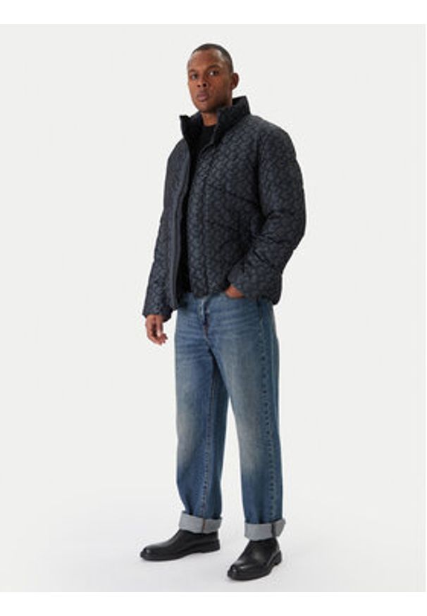 Guess Kurtka zimowa M5BL2M W2232 Szary Regular Fit. Kolor: szary. Materiał: syntetyk. Sezon: zima