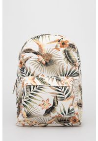 Billabong Plecak damski kolor kremowy duży wzorzysty. Kolor: beżowy #1