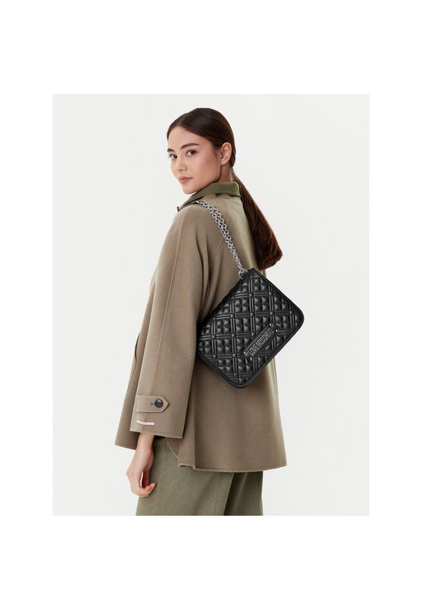Love Moschino - Torebka LOVE MOSCHINO. Kolor: czarny