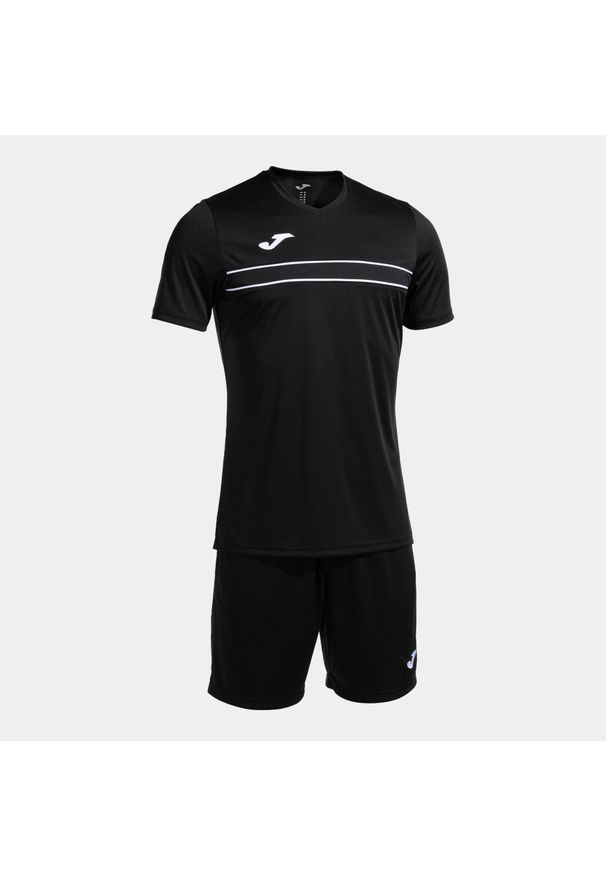 Zestaw koszulka treningowa i spodenki Joma Victory. Kolor: biały, wielokolorowy, czarny. Sport: piłka nożna