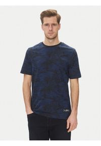 TOMMY HILFIGER - Tommy Hilfiger T-Shirt Summer MW0MW38933 Granatowy Slim Fit. Kolor: niebieski. Materiał: bawełna