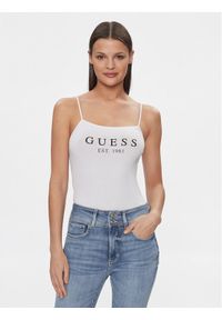 Guess Body Carrie O2GM12 KBBU1 Biały Slim Fit. Kolor: biały. Materiał: bawełna #1