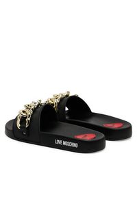 Love Moschino - LOVE MOSCHINO Klapki JA28132G1MI16000 Czarny. Kolor: czarny #5