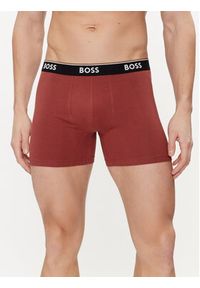BOSS - Boss Komplet 3 par bokserek Power 50514926 Kolorowy. Materiał: bawełna. Wzór: kolorowy #8