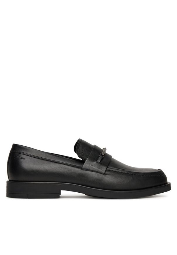 Calvin Klein Półbuty Flex Dress Loafer W/Bit Lth HM0HM01894 Czarny. Kolor: czarny. Materiał: skóra