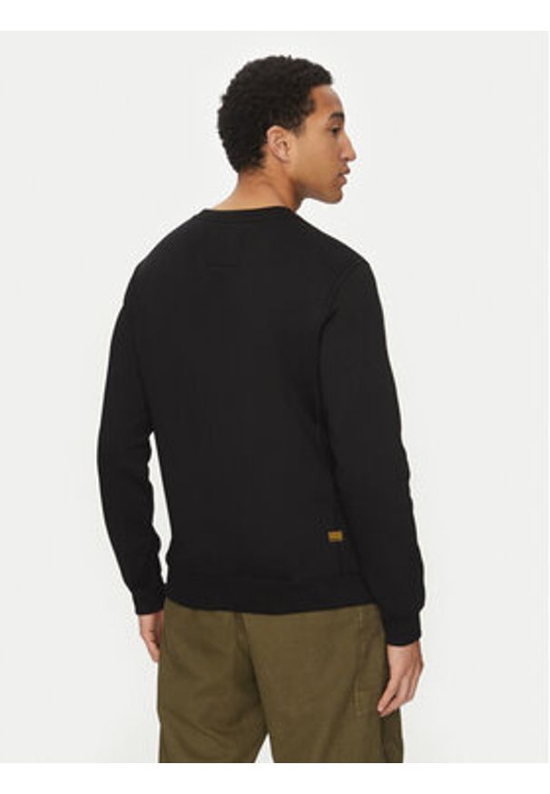 G-Star RAW - G-Star Raw Bluza D16917-C235 Czarny Regular Fit. Kolor: czarny. Materiał: bawełna
