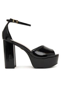 Buffalo Sandały Jessie Neat 1291668 Czarny. Kolor: czarny. Materiał: skóra #1