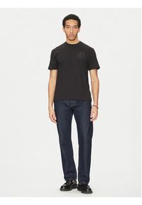 Just Cavalli T-Shirt 78OAHT01 Czarny Regular Fit. Kolor: czarny. Materiał: bawełna #3