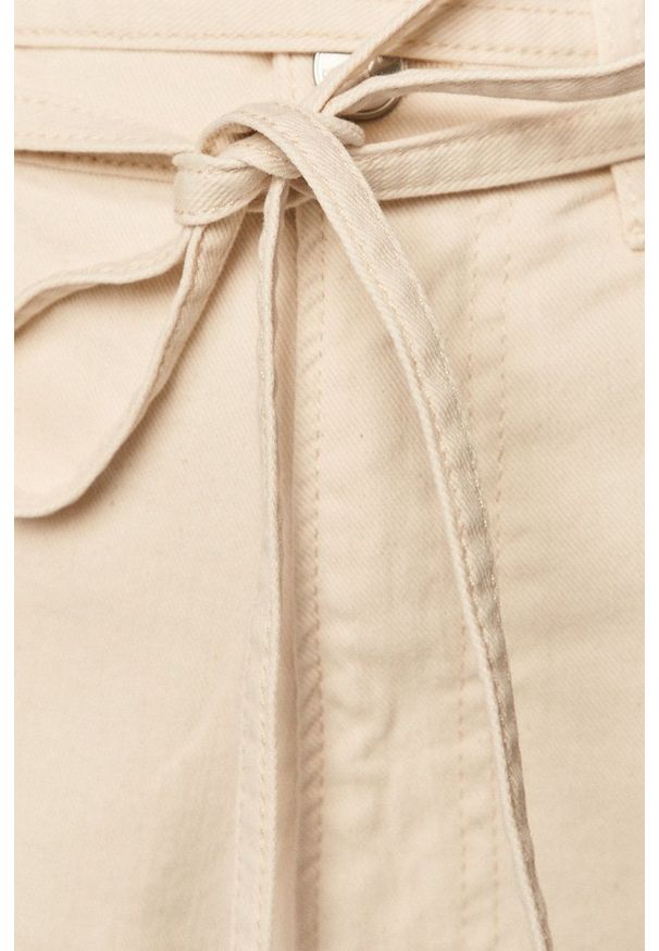 Pepe Jeans - Jeansy Rachel. Stan: podwyższony. Kolor: beżowy