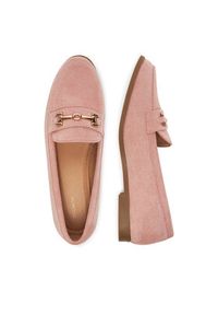 DeeZee Loafersy HXG2106-27 Różowy. Kolor: różowy. Materiał: materiał #4