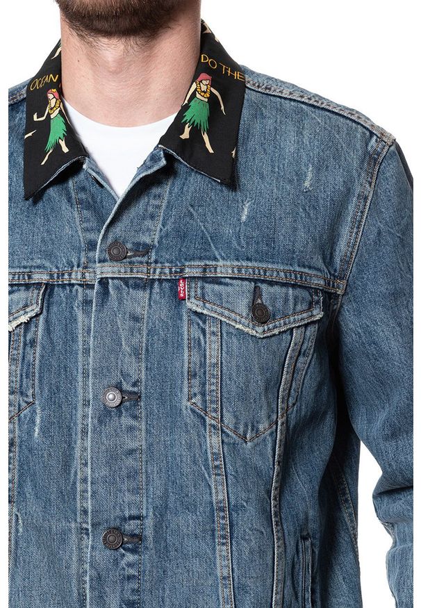 Levi's® - KURTKA JEANSOWA LEVI'S Trucker Jeans Hulahula 723340278. Materiał: jeans