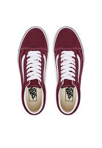 Vans Tenisówki Old Skool VN000CR5ZCF1 Bordowy. Kolor: czerwony. Materiał: materiał