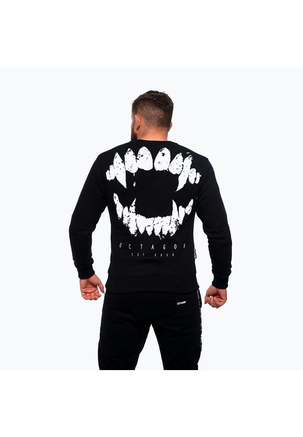OCTAGON - Bluza męska Octagon Zęby. Kolor: czarny