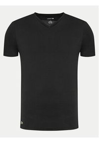 Lacoste Komplet t-shirtów TH9008 Czarny Slim Fit. Kolor: czarny. Materiał: bawełna
