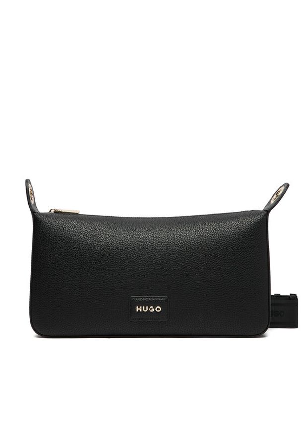 Hugo - HUGO Torebka 50557850 Czarny. Kolor: czarny. Materiał: skórzane