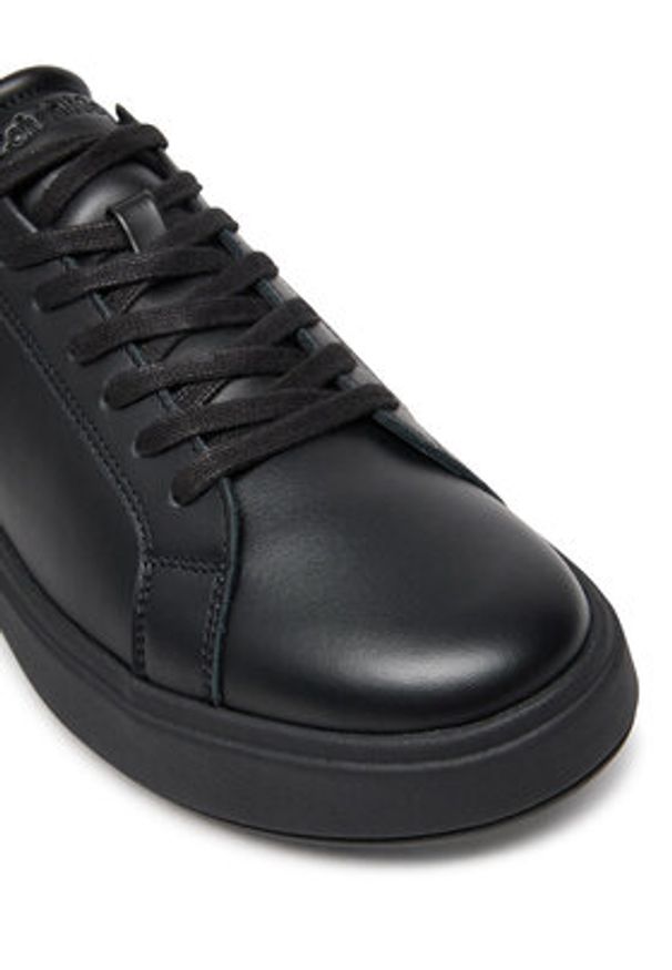 Calvin Klein Sneakersy HM0HM01659 Czarny. Kolor: czarny. Materiał: skóra