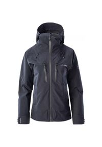 Kurtka przejściowa damska Elbrus Malaspina Sympatex. Kolor: czarny. Materiał: softshell