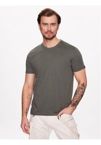 Alpha Industries T-Shirt USN Blood Chit T 136503 Zielony Regular Fit. Kolor: zielony. Materiał: bawełna