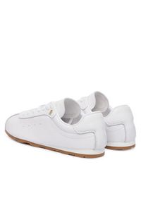 TOMMY HILFIGER - Tommy Hilfiger Sneakersy Th Low Profile Runner FW0FW08951 Biały. Kolor: biały. Materiał: skóra #5