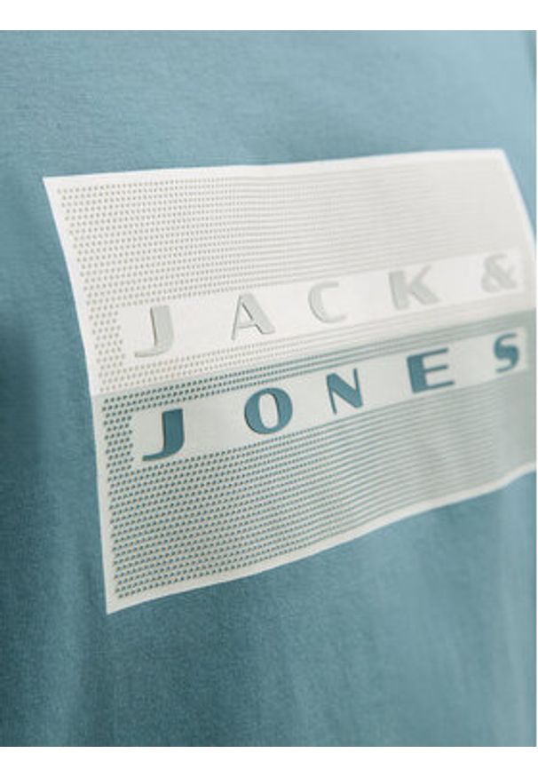 Jack & Jones T-Shirt Fusion 12289863 Zielony Regular Fit. Kolor: zielony. Materiał: bawełna