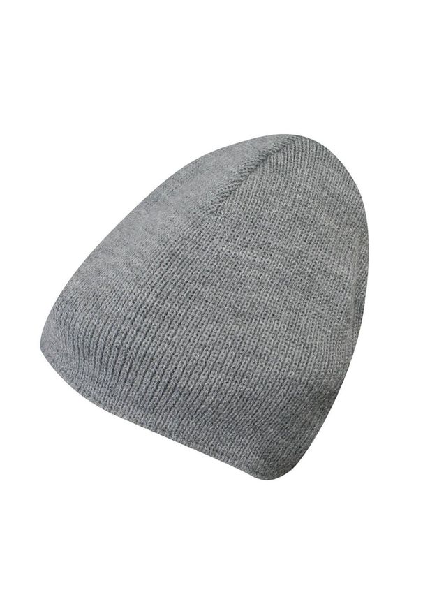 Jarek - Czapka Dwustronna Szara Jesienno-Zimowa, Beanie, Męska -JAREK. Kolor: szary. Materiał: akryl. Wzór: ze splotem. Sezon: jesień, zima. Styl: sportowy