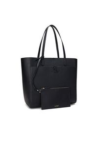 Lauren Ralph Lauren - LAUREN RALPH LAUREN Torebka 431960183002 Czarny. Kolor: czarny. Materiał: skórzane