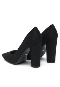 DeeZee Czółenka F-DY-9855-1 Czarny. Kolor: czarny. Materiał: materiał #5