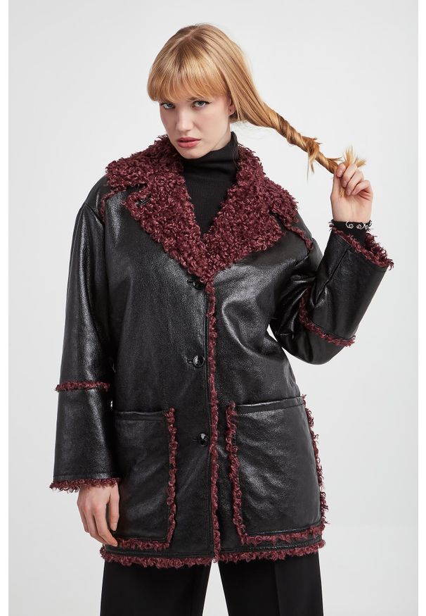 Patrizia Pepe - Kożuch damski PATRIZIA PEPE