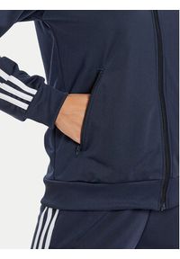 Adidas - adidas Dres Essentials 3-Stripes IJ8782 Granatowy Slim Fit. Kolor: niebieski. Materiał: syntetyk #3