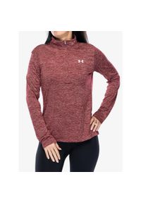 Bluza damska Under Armour UA Tech Twist 1/2 Zip. Kolor: czerwony. Sport: fitness #1