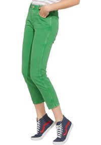 Wrangler - WRANGLER CROPPED STRAIGHT DAMSKIE SPODNIE JEANSOWE GREEN W229DM121 #1