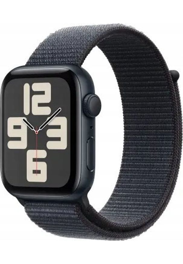 APPLE - Smartwatch Apple Apple Watch SE OLED 44 mm Cyfrowy 368 x 448 px Ekran dotykowy Granatowy (marynarski) Wi-Fi GPS. Rodzaj zegarka: smartwatch. Kolor: niebieski