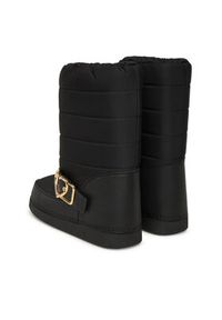Love Moschino - LOVE MOSCHINO Śniegowce JA24442G0NISK00B Czarny. Kolor: czarny. Materiał: materiał #3