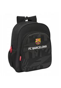 Safta - PLECAK SZKOLNY MŁODZIEŻOWY CZARNY DLA CHŁOPCA SPORTOWY BARCELONA 24/25. Kolor: czarny. Styl: młodzieżowy, sportowy