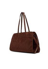 Love Moschino - LOVE MOSCHINO Torebka JC4271PP0OKJ0313 Brązowy. Kolor: brązowy. Materiał: skórzane #4