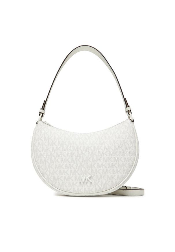 MICHAEL Michael Kors Torebka Kyla 32T5T8QU1B Biały. Kolor: biały. Materiał: skórzane