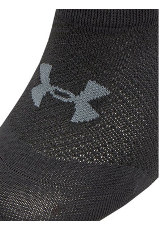 Under Armour Zestaw 3 par stopek unisex Breathe Lite 1370075 Czarny. Kolor: czarny. Materiał: poliester, materiał