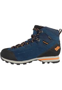 Buty trekkingowe Hanwag Makra Light GTX. Kolor: niebieski, pomarańczowy, wielokolorowy. Sport: turystyka piesza #1