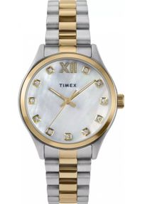 Zegarek Timex Zegarek damski Timex TW2W85500 CYRKONIE srebrny. Kolor: srebrny #1