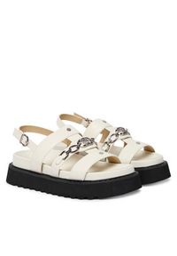 Pinko - PINKO Sandały Kate 06 SD0517 P001 Biały. Kolor: biały. Materiał: skóra #3