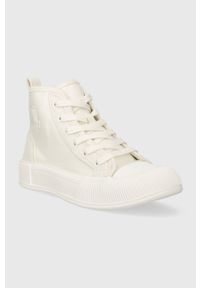 Lauren Ralph Lauren trampki Dakota damskie kolor biały 802908362001. Nosek buta: okrągły. Kolor: biały. Materiał: guma #5