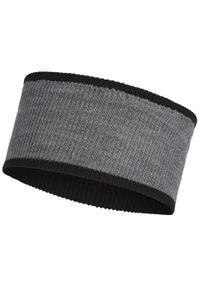Opaska na głowę dla dorosłych Buff CrossKnit Headband. Kolor: wielokolorowy, czarny, szary. Materiał: akryl