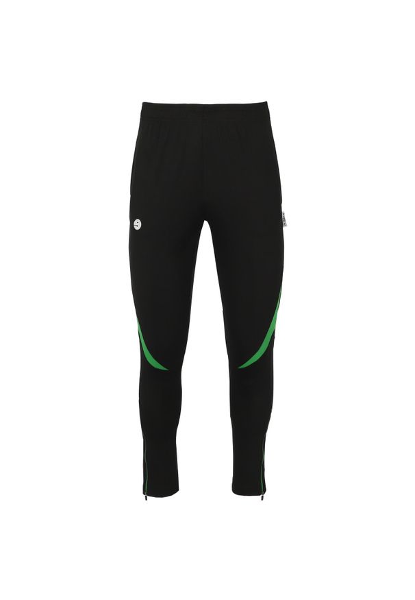 KEEZA - Spodnie dresowe Keeza Burton. Kolor: zielony. Materiał: dresówka. Sport: piłka nożna