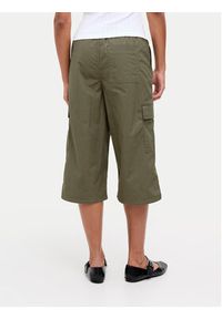 JJXX Spodnie capri Olga 12271698 Zielony Straight Fit. Kolor: zielony. Materiał: bawełna #6