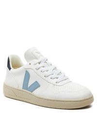 Veja Sneakersy V-10 VX0703111A Biały. Kolor: biały. Materiał: skóra #4