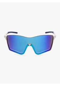 RED BULL SPECT EYEWEAR - Okulary kolarskie Red Bull Spect Fuse - white/smoke/blue. Kolor: biały. Sport: kolarstwo