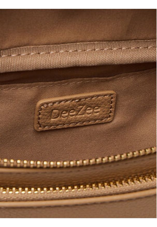 DeeZee Saszetka nerka GL23998 Beżowy. Kolor: beżowy. Materiał: skóra